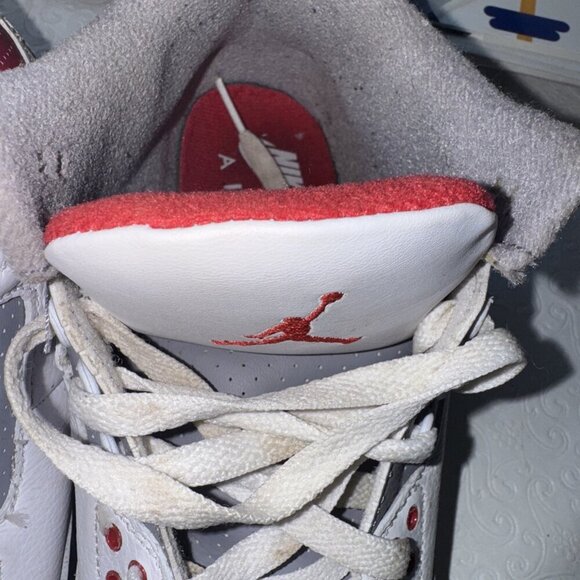 Jordan 3 Retro Mid Fire Red Size 7Y DM0967-160 - Picture 7 of 14